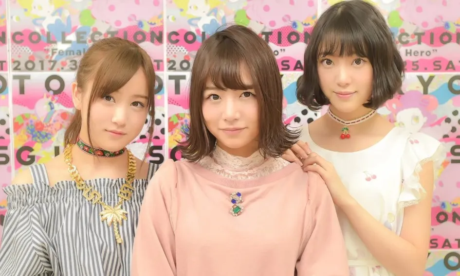 北野日奈子・堀未央奈・星野みなみ